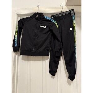 Hurley Boys Full Zip Jacket and Jogger  2-Piece Set Sz 6